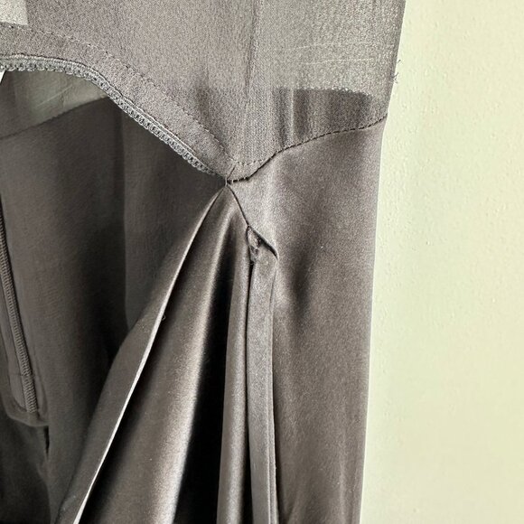 Christopher Esber Cowl Neck Silk Sheer Tank Dress - Picture 11 of 11